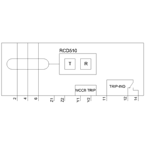 SIEMENS ACC MCCB, RCD 510 FOR 3VA11 3 POLE, 30mA - Gambar 5