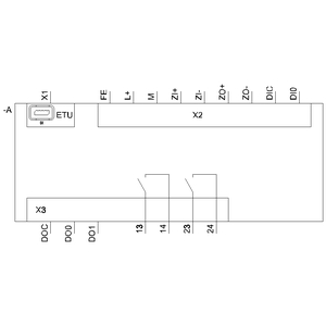 SIEMENS ACC MCCB, 3VA, EXTERNAL FUNCTION BOX EFB300 INCLUDE CONNECTING CABLE 1.5 m 3VA - EFB300 FOR: 3VA20-26 - Gambar 5