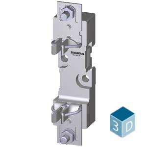 SIEMENS ACC FUSE, 3NH, LV HRC FUSE BASE Sz. 1, 1-POLE 250 A 690 V (1000 V) FLAT TERMINAL - Gambar 3