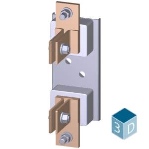 SIEMENS ACC FUSE, 3NH, LV HRC FUSE BASE Sz. 4, 1-POLE 1250 A, 690 V FLAT TERMINAL - Gambar 4