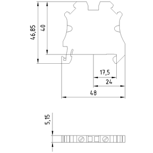 SIEMENS SIMATIC, TERMINAL, SCREW TERMINAL, THROUGH-TYPE TERMINAL 2.5 mm², GRAY - Gambar 3