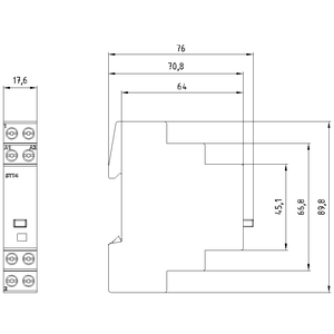 SIEMENS SWITCHING RELAYS, 5TT4, 16A, 2NO, 400 VAC - Gambar 3