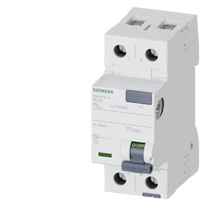 SIEMENS RCCB, 5SV4, 1P+N, 25A, 30mA, 230VAC - Gambar 2