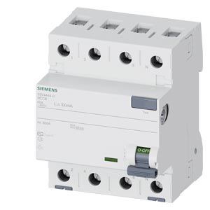 SIEMENS RCCB, 5SV4, 4P, 40A, 100mA - Gambar 2