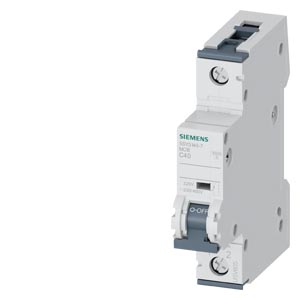 SIEMENS MCB, 5SY, 1P, 40A, 10kA, DC Aplication