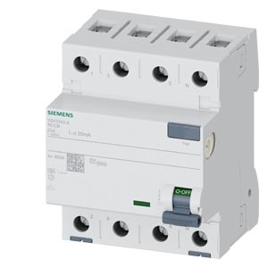 SIEMENS RCCB, 5SV3, 3P+N, 25A, 30mA - Gambar 2
