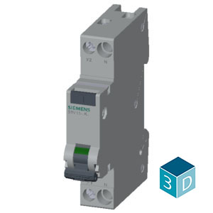 SIEMENS RCBO, COMPACT PERSONAL AND FIRE PROTECTION, 5SV1 RCBO OVERVIEW 4,5 kA IN ONLY 1MW, 1P + N, 30 mA, C CHARACTERISTIC, TYPE AC, 10A - Gambar 4