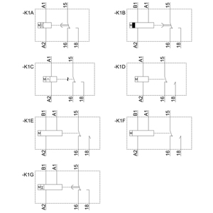 SIEMENS TIMING RELAYS, 7PV1578 TIMING RELAYS, WYE-DELTA FUNCTION, 7 TIME SETTING RANGES, 0.05...1S - Gambar 6