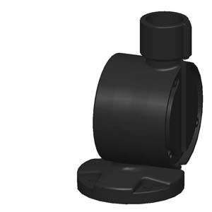 SIEMENS COMMANDING AND SIGNALING DEVICES, SIGNALING COLUMNS, 70 MM DIAMETER, MOUNTING, ADJUSTABLE-SINGLE FEET FOR POSITIONING IN 7,5!0 INCREAMENT, PLASTIC, FOR MOUNTING ON PIPES 8WD44 - Gambar 4