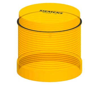 SIEMENS COMMANDING AND SIGNALING DEVICES, SIGNALING COLUMNS, 70 MM DIAMETER, LIGHT ELEMENTS WITH INTEGRATED FLASH LAMPS 8WD44, 230 VAC YELLOW