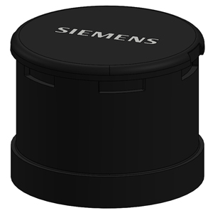 SIEMENS COMMANDING AND SIGNALING DEVICES, SIGNALING COLUMNS, 70 MM DIAMETER, ACOUSTIC ELEMENTS, SIREN ELEMENTS, 100 DB, 8WD44, 24 VAC/DC BLACK - Gambar 4