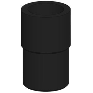 SIEMENS COMMANDING AND SIGNALING DEVICES, SIGNALING COLUMNS, 70 MM DIAMETER, MOUNTING, 8WD44, ADAPTER FOR MOUNTING ON PIPES ACCORDING TO NPT, MOUNTING ON PIPES, 25 MM, WITH NPT 1/2" THREAD - Gambar 4