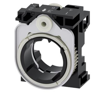 SIEMENS ACC PILOT LAMP, HOLDER, 3 WAY, PLASTIC - Gambar 2