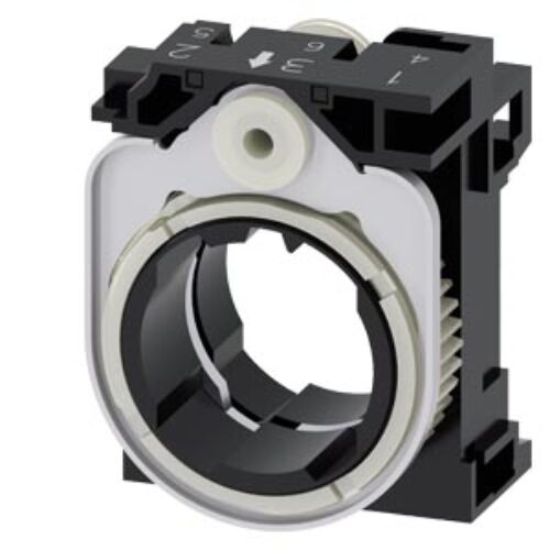 SIEMENS ACC PILOT LAMP, HOLDER, 3 WAY, PLASTIC