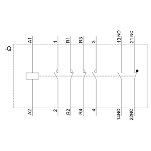 SIEMENS MOTOR STARTER CONTACTOR, 3RT2, 4P, 80A, 37kW, 2NO+2NC, 220VAC, SIZE S3 - Gambar 6