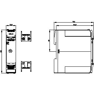 SIEMENS MONITORING RELAYS, TIMING RELAYS, 3RP257. WYE-DELTA FUNCTION TIMING RELAYS 3 .. 60 s, 12 ... 240 VAC/DC - Gambar 3