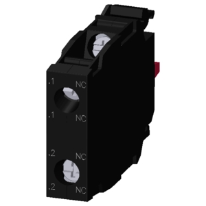 SIEMENS CONTACT MODULE WITH 2 CONTACT ELEMENTS, 2 NC, SCREW TERMINAL, FOR FRONT PLATE MOUNTIING - Gambar 4