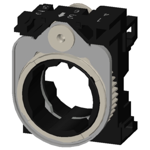 SIEMENS ACC PILOT LAMP, HOLDER, 3 WAY, PLASTIC - Gambar 4