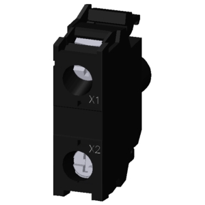 SIEMENS PILOT LAMP, LED MODULE WITH INTEGRATED LED, 24-240 V AC/DC, RED, SCREW TERMINAL, FOR FRONT PLATE MOUNTING - Gambar 4