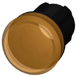 SIEMENS INDICATOR LIGHTS, 22 mm, ROUND, PLASTIC, AMBER, LENS, SMOOTH - Gambar 4