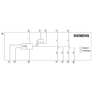 SIEMENS MONITORING RELAYS, TEMPERATURE RELAYS 3RN, NON-VOLATILE3, AUTO RESET, MANUAL RESET, EXTERNAL RESET, ERROR MEMORY, 2 CO, AGSNO2, 24 VAC/DC - Gambar 6