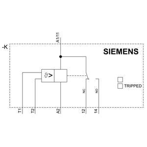 SIEMENS MONITORING RELAYS, TEMPERATURE RELAYS 3RN, COMPACT EVALUATION UNIT, SUITABLE FOR BIMETALLIC SWITCH, TERMINAL A1 IS JUMPERED WITH THE ROOT OF THE CO CONTACT, AUTO RESET, AGSNO2, 24..240 VAC/DC - Gambar 6