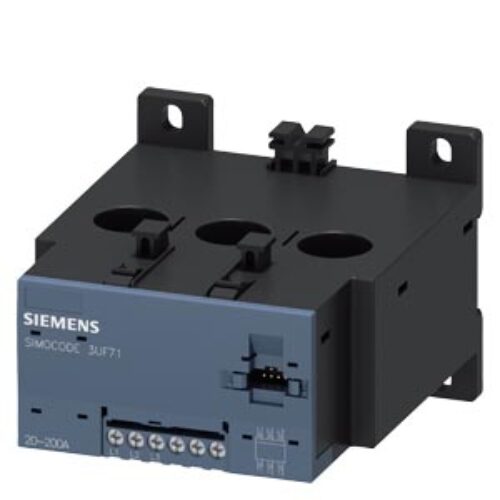 SIEMENS SIMOCODE, CURRENT VOLTAGE MEASURING MODULE V2; SET CURRENT 20…200 A, VOLTAGE MEASUREMENT TO 690 V