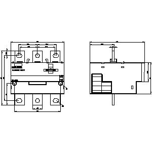 SIEMENS SIMOCODE, BUSBAR CONNECTION 63...630 CURRENT SETTING - Gambar 3