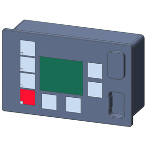 SIEMENS SIMOCODE, 3UF, OPERATOR PANEL WITH DISPLAY FOR SIMOCODE PR V, NSTALLATION IN CONTROL CABINET DOOR OR FRONT PLATE, CAN BE PLUGGED ONTO BASIC UNIT OR EXTENSION MODULES - Gambar 4