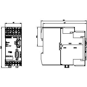 SIEMENS SIMOCODE, 3UF, PROFIBUS DP INTERFACE, 12 Mbit/s, RS 485 4 I/3 O FREELY ASSIGNABLE, INPUT FOR THERMISTOR CONNECTION, MONOSTABLE RELAY OUTPUTS, CAN BE EXPANDED WITH EXPANSION MODULES - Gambar 3