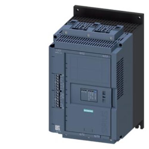 SIEMENS SOFT STARTERS, 3RW5, 37…77A, 37kW, 110…250VAC COIL