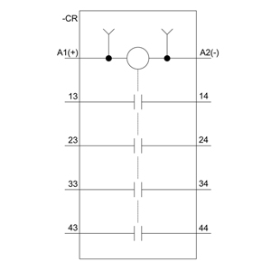 SIEMENS MOTOR STARTER CONTACTOR RELAY, 4P, 4NO, 110VDC, SIZE S00 - Gambar 6