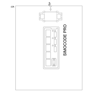 SIEMENS SIMOCODE, 3UF, OPERATOR PANEL, INSTALLATION IN CONTROL CABINET DOOR OR FRONT PLATE, CAN BE PLUGGED ONTO BASIC UNIT OR EXTENSION MODULES, 10 LEDs FOR STATUS DISPLAY AND 5 FREELY ASSIGNABLE KEYS FOR MANUAL CONTROL, LIGHT GRAY - Gambar 5