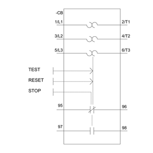 SIEMENS MOTOR STARTER OVERLOAD, 3RU6, 27...32A, SIZE 0, FOR MOUNTING ON CONTACTOR - Gambar 6