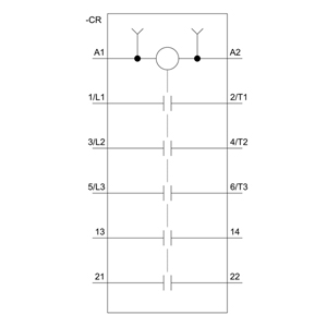SIEMENS MOTOR STARTER CONTACTOR, 3RT6, 38...50A, 18,5kW, 1NO+1NC, 110 VAC COIL, SIZE S0 - Gambar 6