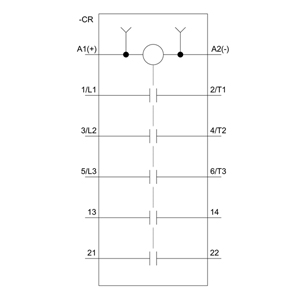 SIEMENS MOTOR STARTER CONTACTOR, 3RT6, 3P, 32...50A, 15kW, 24VDC COIL, 1NO+1NC, SIZE S0 - Gambar 6