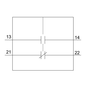 SIEMENS ACC MOTOR STARTER PROTECTION, AUXILIARY SWITCH TRANSVERSE 1NO+1NC FOR 3RV2, SIZE S00 & S3 - Gambar 6