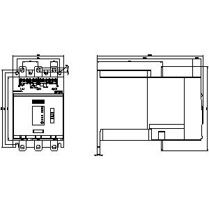 SIEMENS SOFT STARTERS, 200-480 V 143 A, 110-250 V AC SCREW TERMINALS ANALOG OUTPUT - Gambar 3