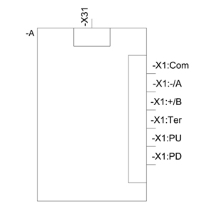 SIEMENS ACC SOFT STARTERS, COMMUNICATION MODULES MODBUS RTU - Gambar 5