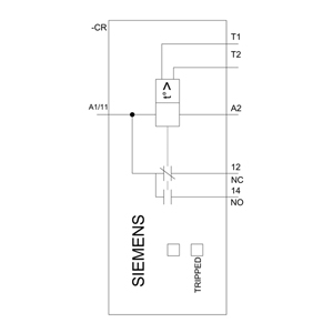 SIEMENS MONITORING RELAYS, TEMPERATURE RELAYS 3RN, COMPACT EVALUATION UNIT, SUITABLE FOR BIMETALLIC SWITCH, TERMINAL A1 IS JUMPERED WITH THE ROOT OF THE CO CONTACT, AUTO RESET, AGSNO2, 24..240 VAC/DC - Gambar 5