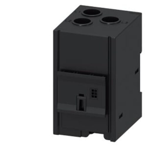 SIEMENS SIMOCODE, 3UF, CURRENT MEASURING MODULE, SET CURRENT 10…100 A OVERALL WIDTH 55 mm, STRAIGH-THROUGH TRANSFORMER