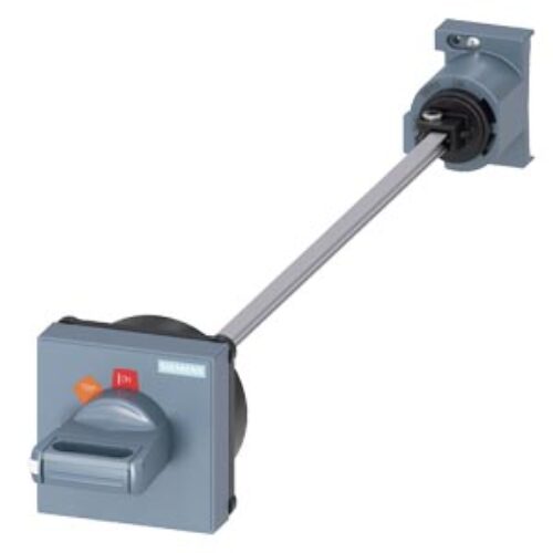 SIEMENS ACC MOTOR STARTER PROTECTION, DOOR COUPLING ROTARY OPERATING MECHANISM FOR CIRCUIT BREAKER SIZE S00…S3, BLACK 330 mm SHAFT