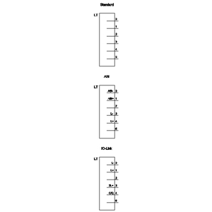 SIEMENS COMMANDING AND SIGNALING DEVICES, SIGNALING COLUMNS, 70 MM DIAMETER, CONNECTION ELEMENTS, 8WD44 - Gambar 5