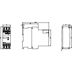 SIEMENS SOFTSTARTERS, 3RW30, 23...25A, 11kW, 110...230VAC COIL - Gambar 3