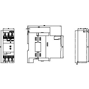 SIEMENS SOFTSTARTERS, 3RW30, 62...72A, 37kW, 24 VAC/DC COIL - Gambar 3