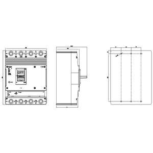 SIEMENS MCCB, 3VJ14, 4P, 504...630A, 36kA, ADJUSTABLE TYPE, TM - Gambar 3