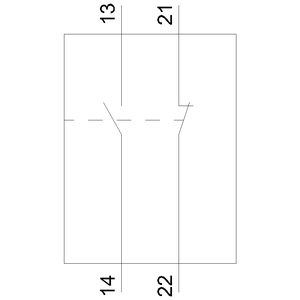 SIEMENS ACC MOTOR STARTER PROTECTION, AUXILIARY SWITCH TRANSVERSE 1NO+1NC FOR 3RV2, SIZE S00 & S3 - Gambar 7