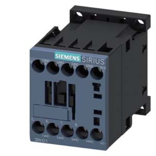SIEMENS MOTOR STARTER CONTACTOR RELAY, 4P, 4NO, 110VDC, SIZE S00