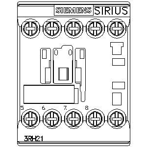 SIEMENS MOTOR STARTER CONTACTOR RELAY, 4P, 4NO, 110VDC, SIZE S00 - Gambar 3