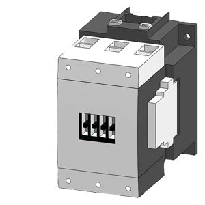 SIEMENS MOTOR STARTER CONTACTOR, 3RT5, 3P, 115...160A, 55kW, 2NO+2NC, 220...240VAC/DC COIL, SIZE S6 - Gambar 4